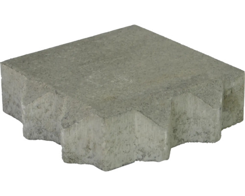 Grauer Betonpflasterstein