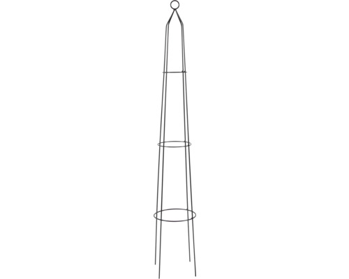 Rankobelisk Levin 120cm schwarz