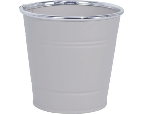 Eimer aus Metall mit Tragegriff