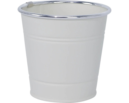 Eimer aus Metall mit Tragegriff