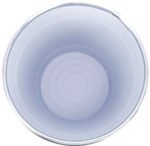 Pflanzgefäß Metall rund Ø 16 cm H 14,7 cm lila