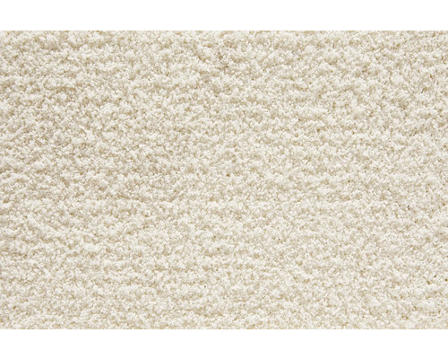 Teppichboden Shaggy Softness creme FB03 400 cm breit (Meterware) Nahaufnahme eines Teppichs