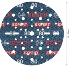 Bosch Expert Schleifscheibe mit 150 Millimeter Durchmesser und Körnung 80