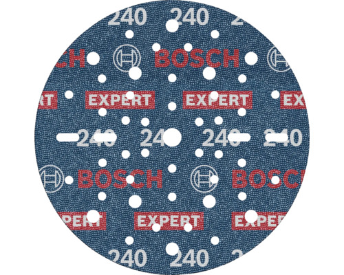 Schleifpapier mit Körnung 240, Bosch Logo und Expert Kennzeichnung