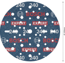 Schleifpapier, Durchmesser 150 Millimeter, Körnung 240