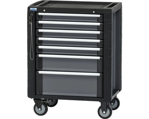 Werkstattwagen Küpper made in Germany 72,5 x 93 x 46,5 cm 7 Schubladen hellgrau Werkzeugwagen mit sieben Schubladen und Rollen
