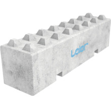 Grauer Leier Pflasterstein mit Noppen