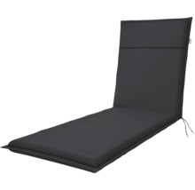 Auflage für Gartenliegen mit hohem Rückenteil