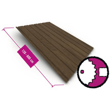 Holzpaneel mit einer Länge von 120 bis 600 Zentimetern