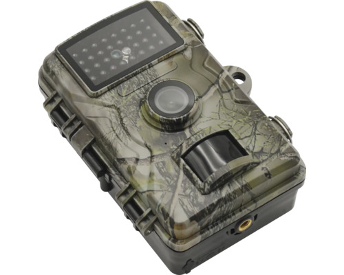 Wildtierkamera Technaxx Wildcam TX-256 Batteriebetriebene Überwachungskamera für Innen- und Aussenbereich, ca. 13,6 x 10 x 6,4 cm, Full HD Wildkamera mit Tarnmuster