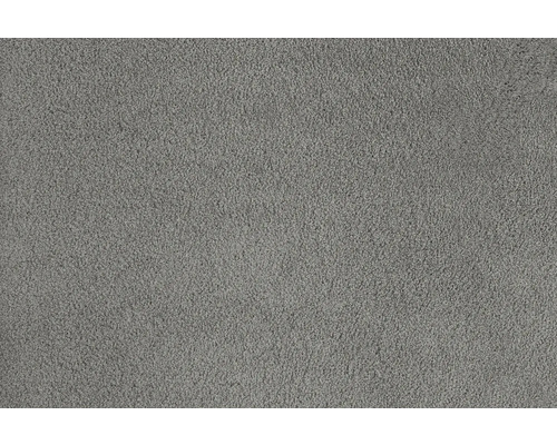 Teppichboden Shaggy Softness grau FB95 400 cm breit (Meterware) Nahaufnahme eines grauen Teppichs