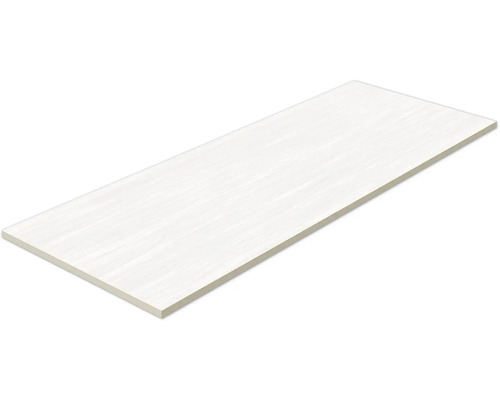 Steingut Wandfliese Mavi 50x20 cm weiß glänzend
