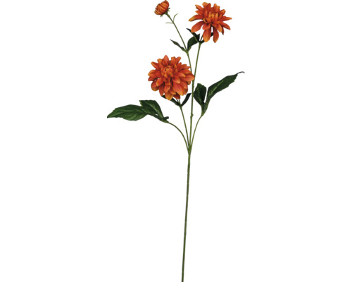 Kunstblume Dahlie Höhe: 72 cm orange