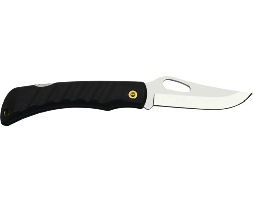 Taschenmesser mit schwarzem Griff