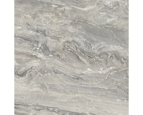 Graue Marmorfliese mit gewölbter Struktur