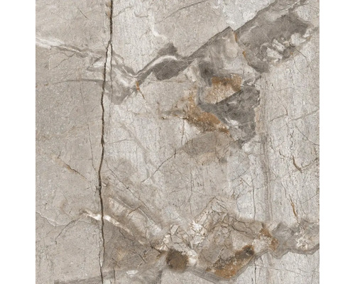 Feinsteinzeug Bodenfliese Petra di Verona 60x60 cm beige braun matt rektifiziert