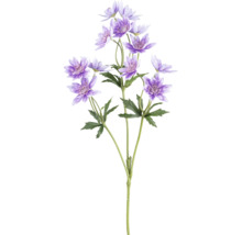 Künstliche Sterndolde mit lila Blüten
