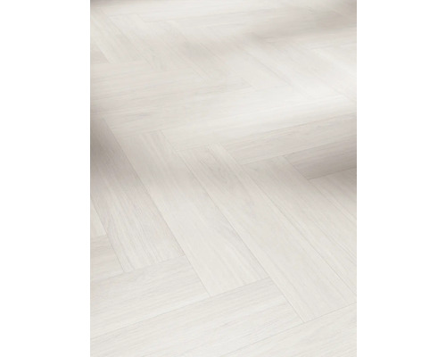 Parador Vinylboden Trendtime 3 Oxford weiß Eiche Fischgrät Klickverbindung 730 x 146 x 5 mm