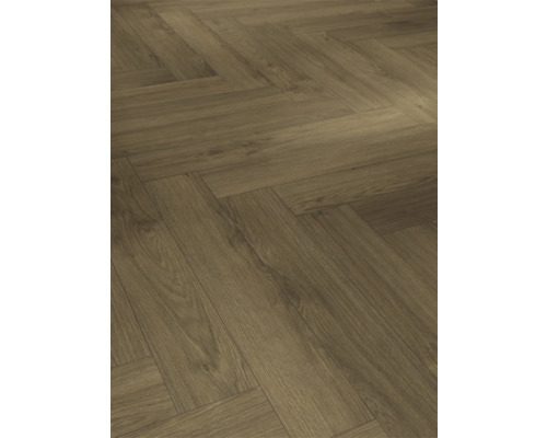 Parador Laminat Laminat Trendtime 3 Eiche Mont Blanc dunkelbraun Eiche Fischgrät 858 x 143 x 8 mm