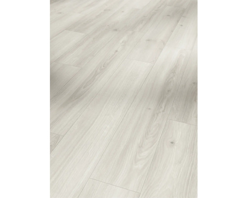 Parador Laminat Laminat Basic 400 Eiche Studioline perlweiß Eiche Landhausdiele 1285 x 194 x 8 mm