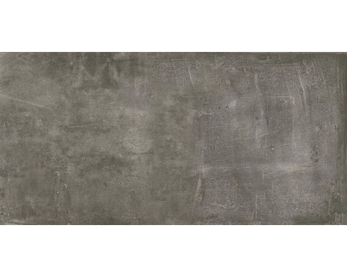 Feinsteinzeug Bodenfliese New Concrete 60x120 cm anthrazit rektifiziert