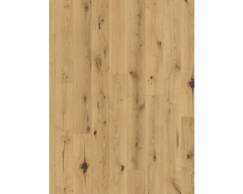 Helle Eichenholzdiele mit Astlöchern