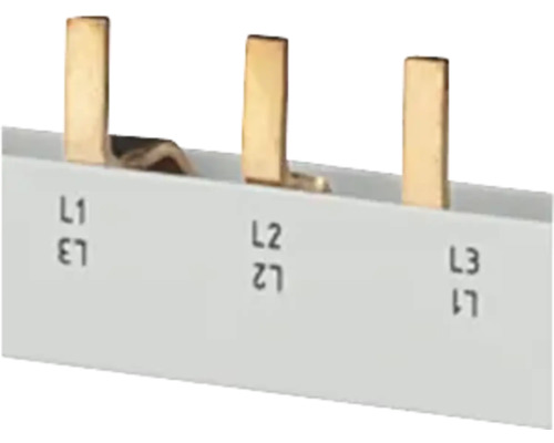 Sammelschiene Siemens 3-polig, grau