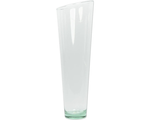 Blumenvase Glas 16 x 16 x 50 cm farblos