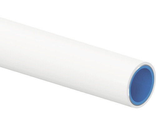 Alu-Verbundrohr Uponor Uni Pipe Plus 16x2,0 mm 25 m weiß Kunststoffrohr für Sanitäranwendungen
