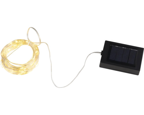 LED Solar-Lichterkette Globo 0,06 W, IP 44, mit 120 LED's