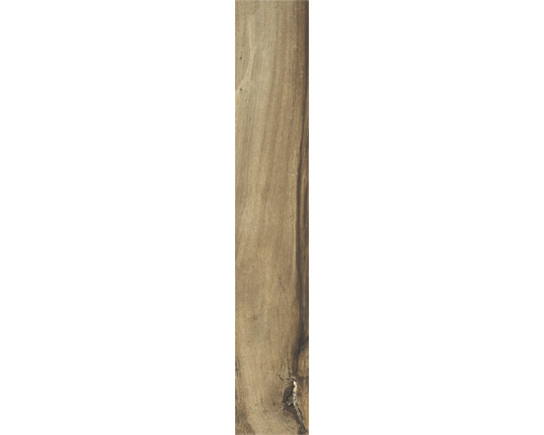 Feinsteinzeug Bodenfliese Sherwood Walnut 7,5x45 cm