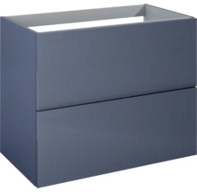 Waschbeckenunterschrank Jungborn NONUS 80x63,5x453 cm ohne Waschbecken navy blau matt