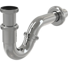 Siphon aus Metall für Waschbecken