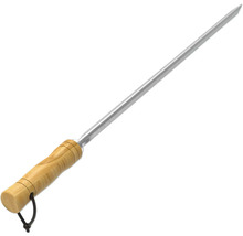 Wetzstahl mit Holzgriff zum Schärfen von Messern