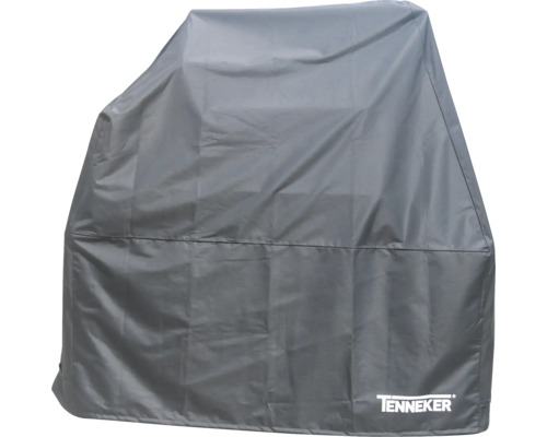 Tenneker Logo auf einer Grillabdeckung