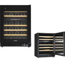 Weinkühlschrank mit Holzeinlegeböden