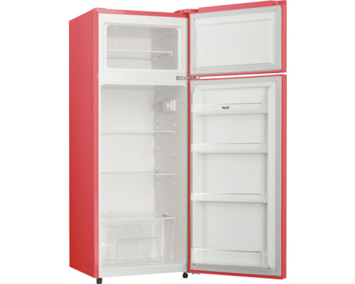 Geöffneter Kühlschrank mit Gefrierfach