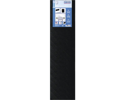 Kantenschutz Pösamo 100x25x1,5 cm, schwarz, 2 Stk. Püsamo Duvauka Garagenwand-Schutzmatte