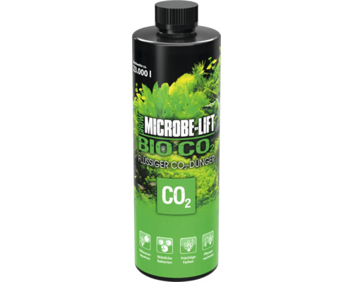 Aquariumpflanzendünger MICROBE-LIFT Bio-CO2 Flüssiger CO₂ Dünger 473 ml Kohlenstoffdünger mit nützlichen Bakterien