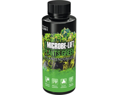 Aquariumpflanzendünger MICROBE-LIFT Plants Green Pflanzendünger 118 ml Volldünger ohne Nitrat und Phosphat