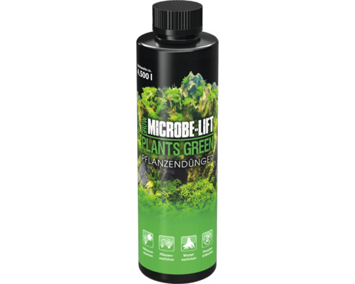 Aquariumpflanzendünger MICROBE-LIFT Plants Green Pflanzendünger 236 ml Volldünger ohne Nitrat und Phosphat