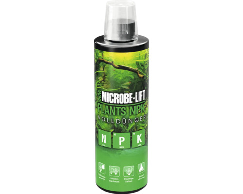 Aquariumpflanzendünger MICROBE-LIFT Plants NPK Volldünger 473 ml mit Nitrat, Phoshat und Kalium