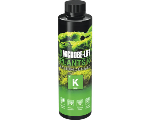 Aquariumpflanzendünger MICROBE-LIFT Plants K Kaliumdünger Nitrat- und Phoshatfrei 236 ml