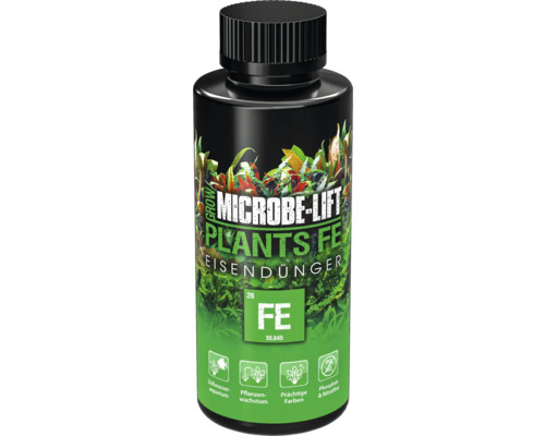 Aquariumpflanzendünger MICROBE-LIFT Plants FE Eisendünger Nitrat- und Phoshatfrei 118 ml