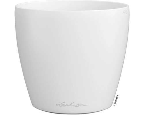 Weißer Pflanztopf