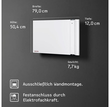 Wandkonvektor Stiebel Eltron CND 100 79x50,4 cm 1000 Watt