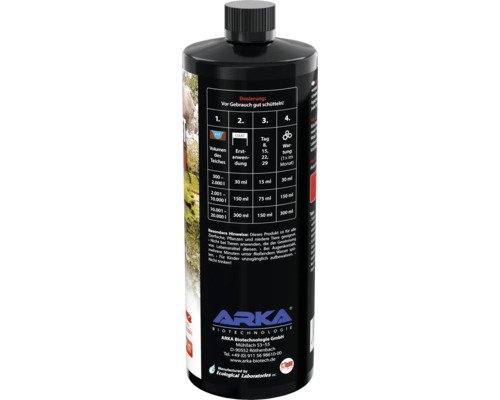 Arka Biotechnologie Teichpflege Dosierflasche