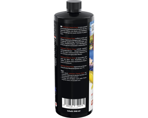 Substrat Reiniger Teich, 946 ml, zur biologischen Reduktion von Schlamm und Abfallstoffen