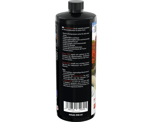 Wasseraufbereiter für den Teich mit 946 Milliliter Inhalt