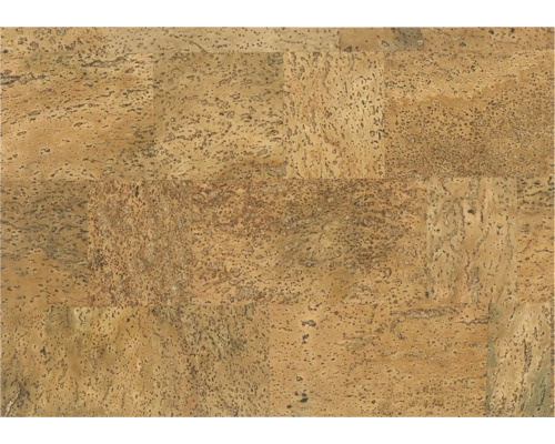 Nahaufnahme von Korkbodenfliesen